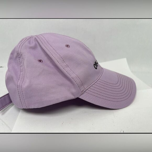 Off-White Seasonal Lilac Cap Hat One Size